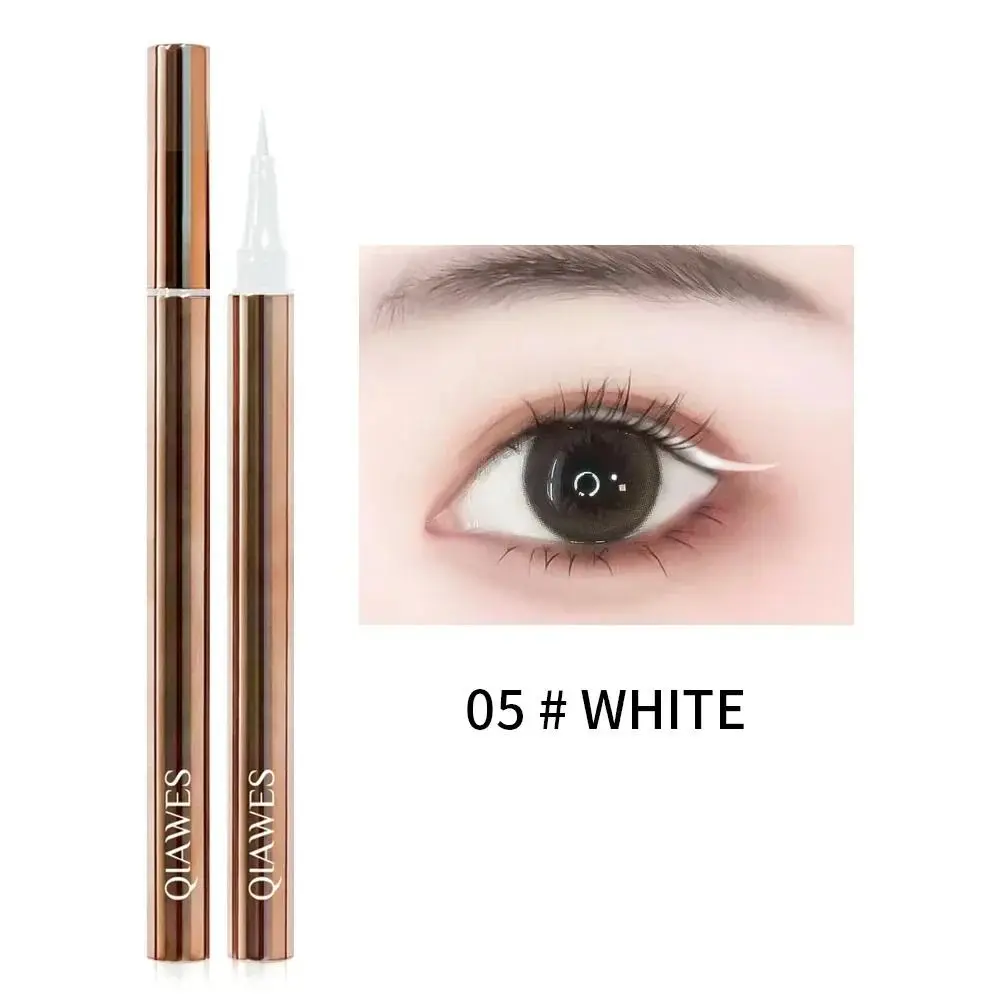 선물 내구성이 뛰어난 지속형 리퀴드 아이라이너 오래 지속되는 쉽게 착색되는 땀 방지 아이라이너 빠른 건조 방수 아이라이너