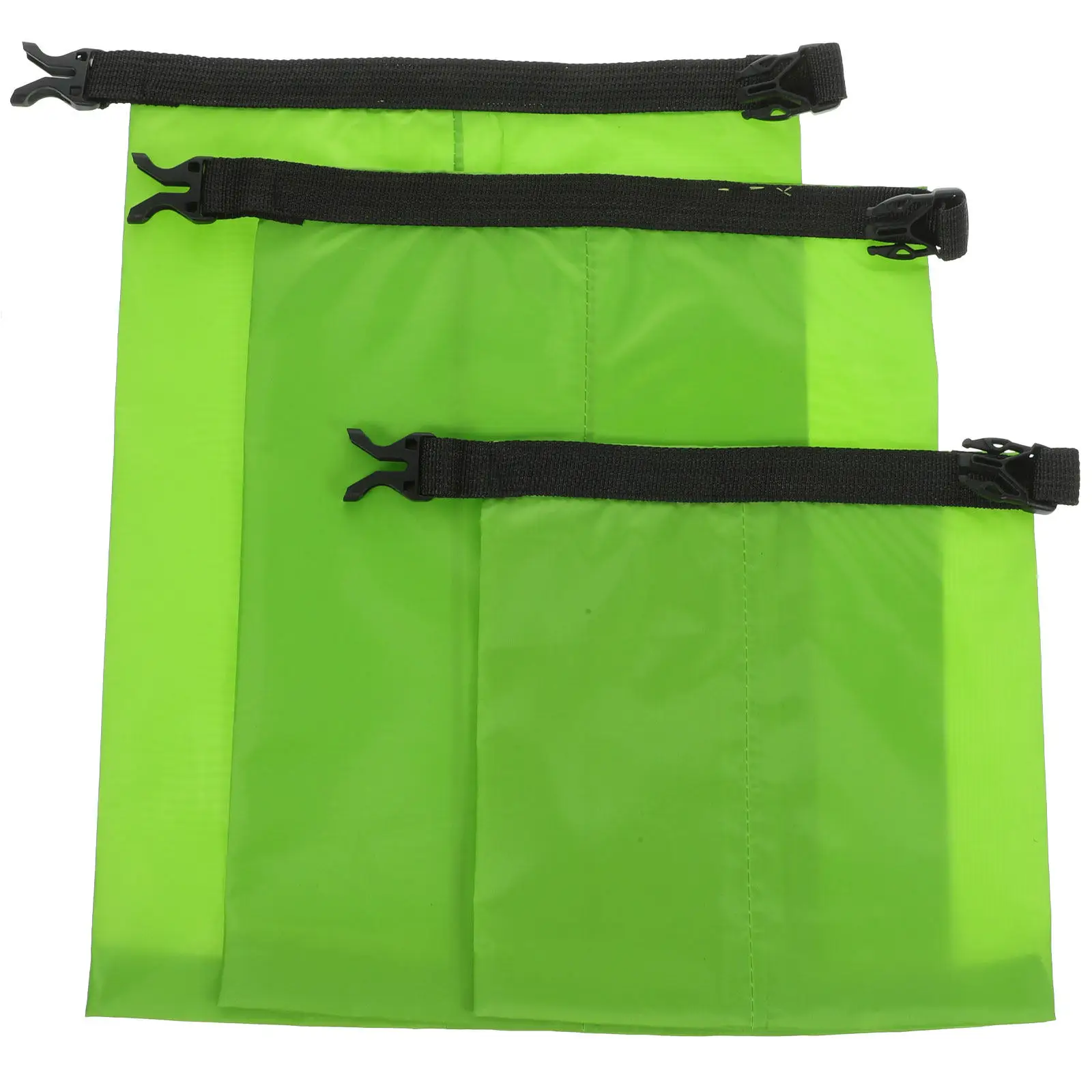 

3Pcs Waterproof Dry Bag Storage Pouch Set 15L 25L 35L Roll-Top Compression Bags for Camping Boating Kayaking Rafting Fishing
