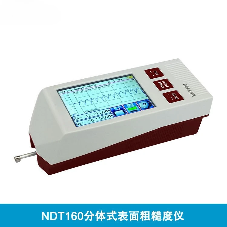 Split surface roughness meter NDT160_ touch screen