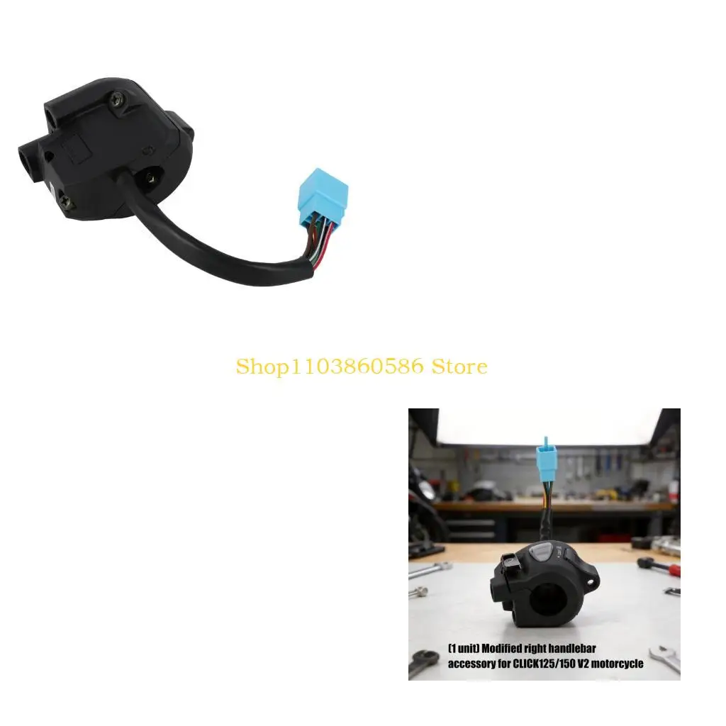 242A High Sensitivity Motorcycle Headlight And Off Button Switches For 125 / 150 V2 Quick Operation