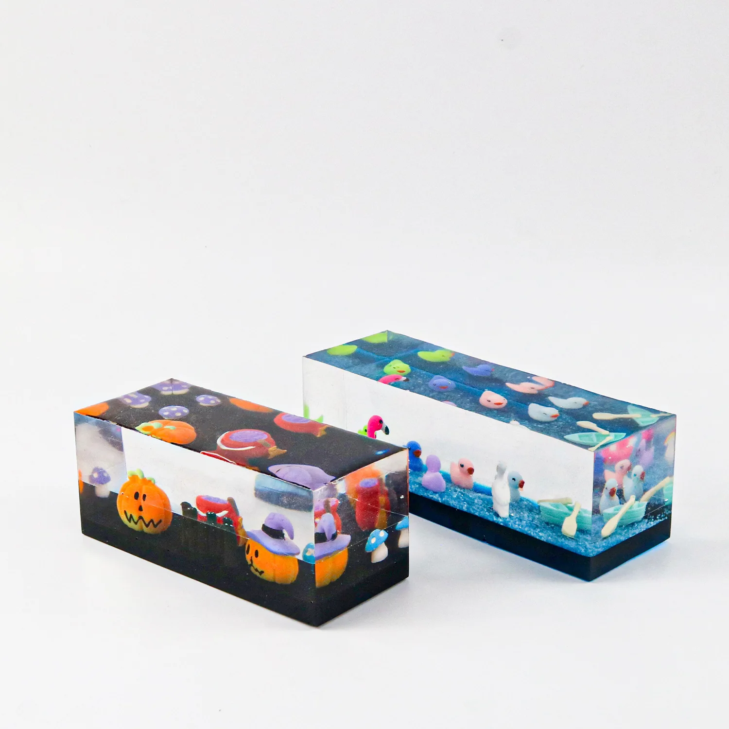 Large Rectangular Pendants Mirror Silicone Mold