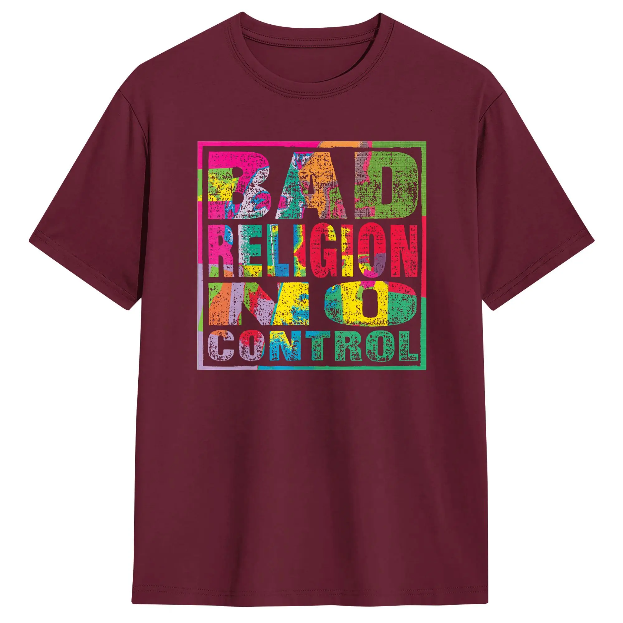 Bad Religion No Control T Shirt Trending T-Shirts Short Sleeve