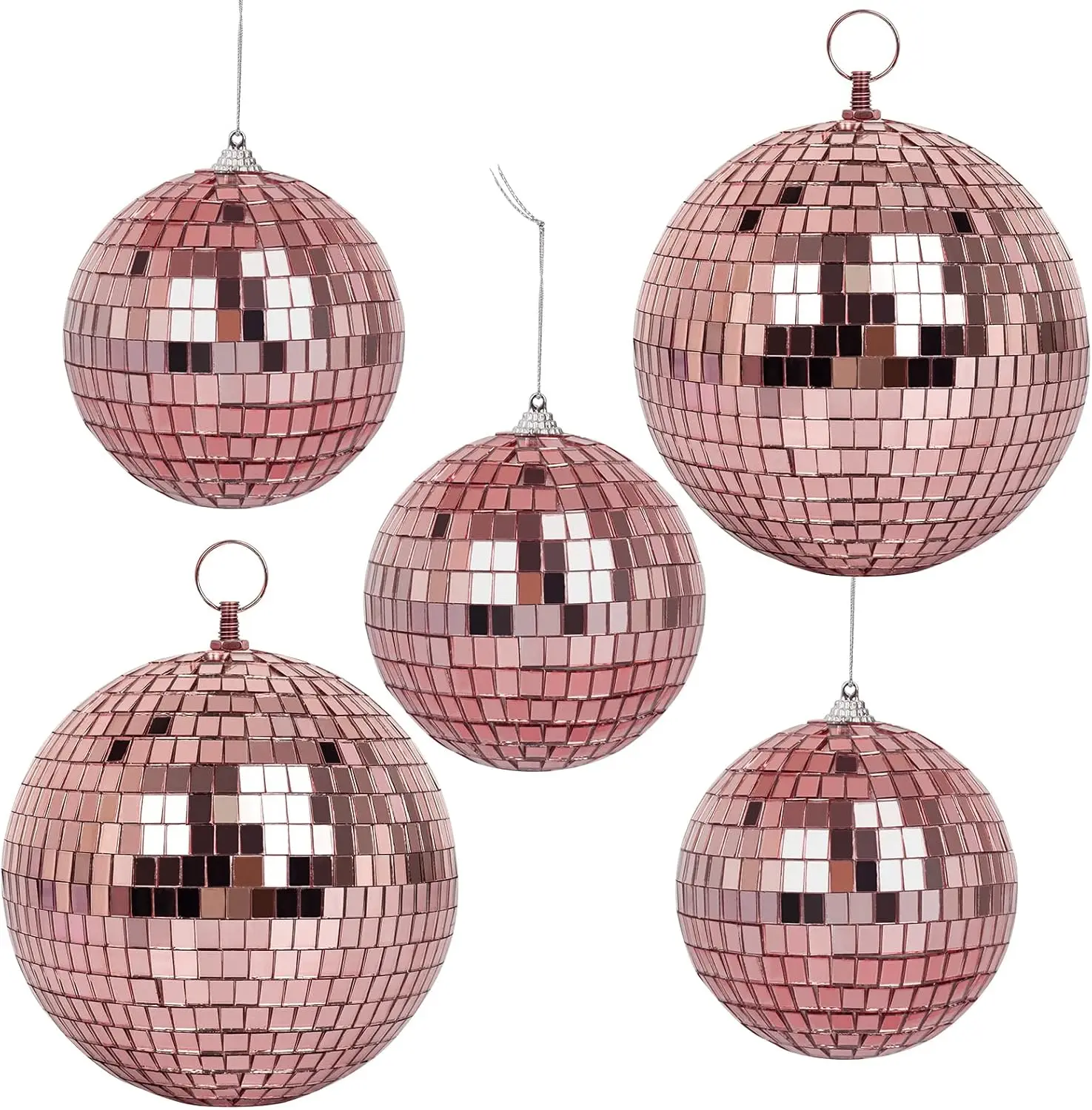 5 Pack Mirror Balls…
