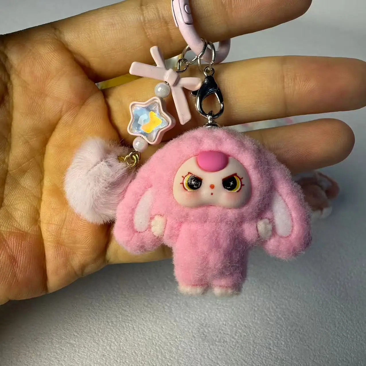 พวงกุญแจตุ๊กตาการ์ตูนจิ๋ว น่ารัก ของขวัญ ของตกแต่ง พวงกุญแจ DIY จี้ห้อยกระเป๋า น่ารักสไตล์คาวาอี้