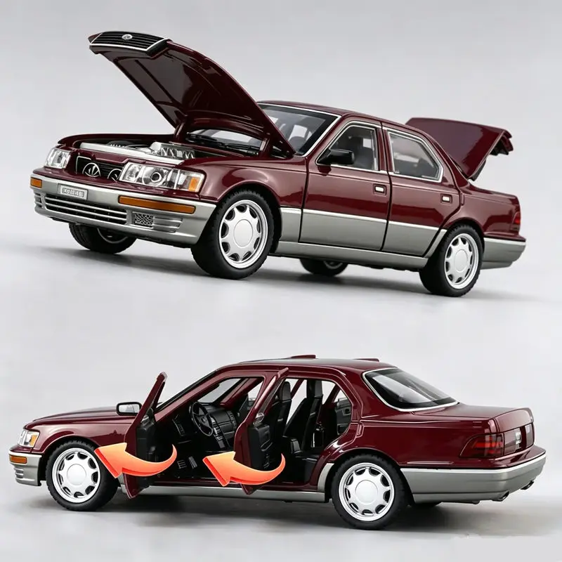 1:24 LS400 Celsior UCF10 Alloy Luxy Executive Sedan Model Diecast