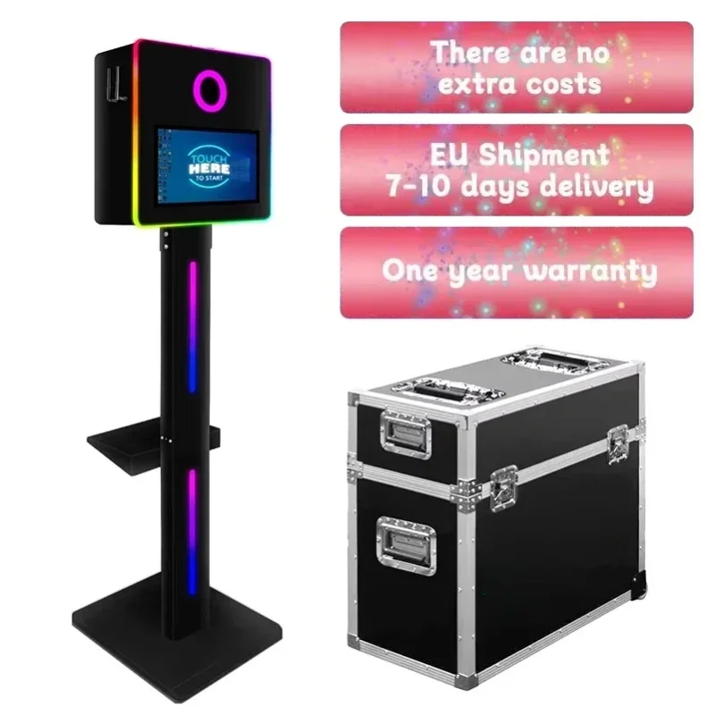 2026 Neu 15,6 Zoll Touchscreen DSLR Fotoautomat Selfie-Kamera Fotobox Tragbar für Hochzeiten und Events