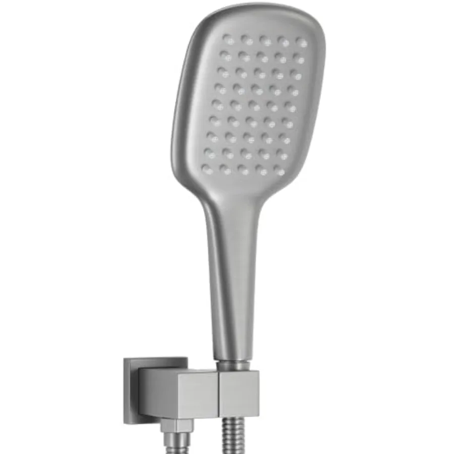 

Shower Head Handheld Stainless Steel Bathroom showerhead Wand Hand-Held Sprayer with Extra Long Stainless Steel Hose