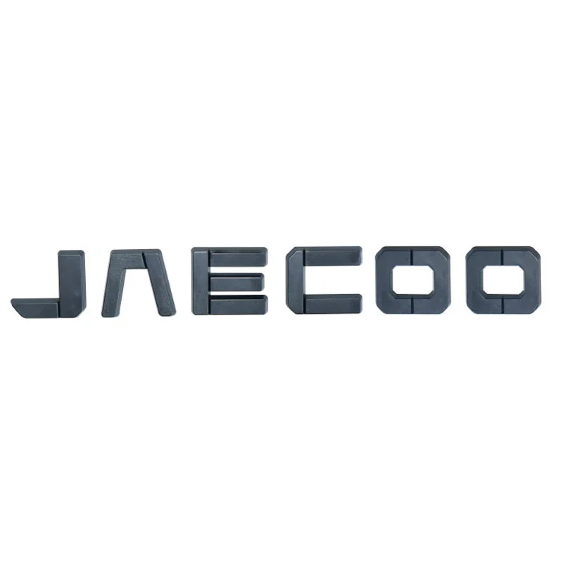

Jaecoo J7 Explore 06 2023-2025 Black Logo Emblem Cover Adhesive Fit Sporty Styling Part OEM Molded Exterior Trim Accessory