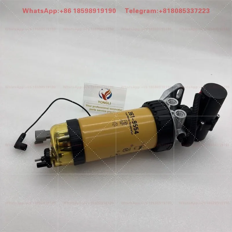 RE541922 P551433 84565927 361‑9554 Quick Plug Fuel Filter Assembly Diesel Fuel Water Separator Filter For Construction Machinery
