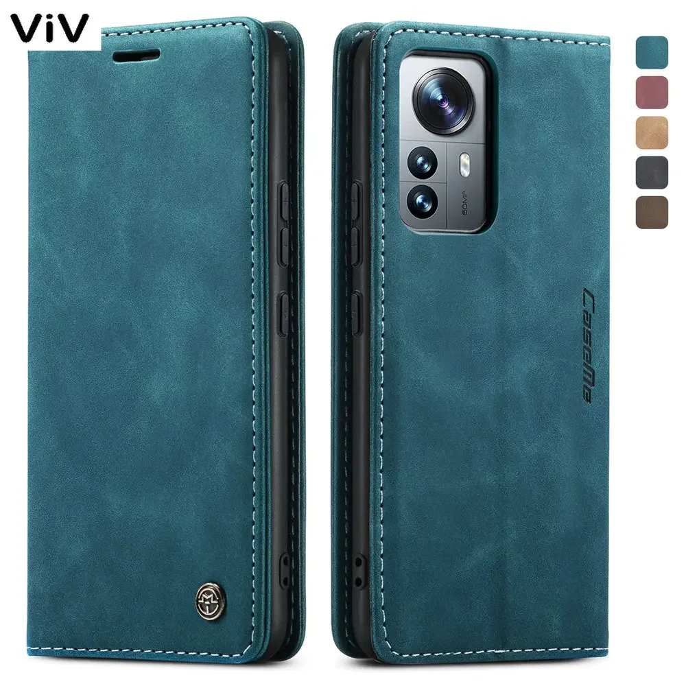 Mi 12T 12 Lite 13 Pro 5G Luxury Case Poco X5 Leather Magnet Book Funda for Xiaomi Redmi Note 12 Pro 12c Mi 12X T 360 Flip Cover