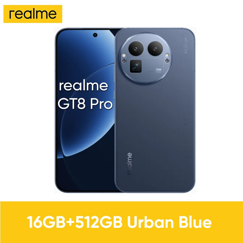 Smartphone Realme Gt 8 Pro 2026 Novo 5G, Versão Europeia, com