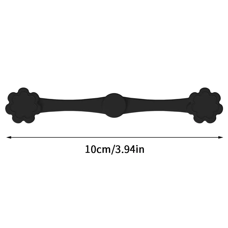 1 مجموعة مقلاة الهواء المغناطيس سيليكون مشبك لعقد الهواء المقلاة الهوائية ورق زبدة قفل المتاح بطانات منع ورقة حرق #6