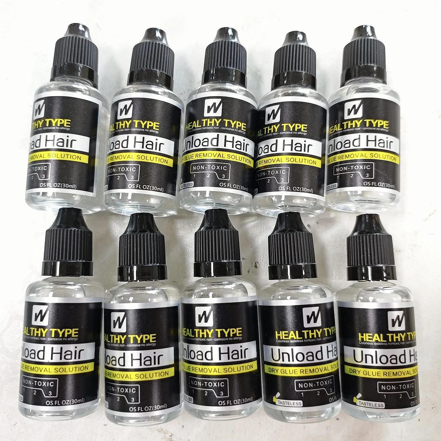 Оптовая продажа, 10 шт., средство для удаления клея для парика, 30 мл, средство для удаления клея для волос, парик для кружевного склеивания, лента для утка кожи, профессиональное наращивание волос