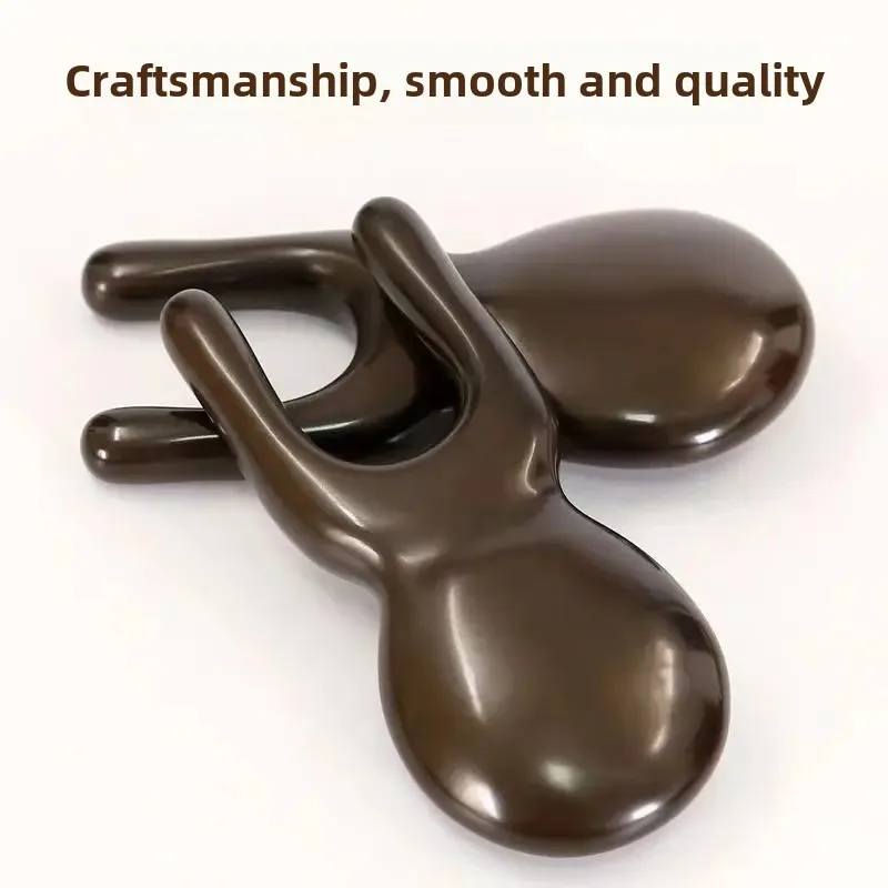 Small Frog Nose Scraper Facial Meridian Massage Comb Professional Hair Salon Tool for Nose Bridge Eyebrow Chin Ear Face Massage