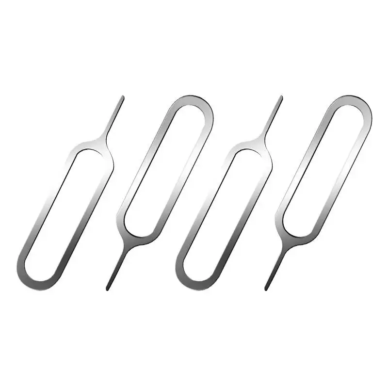 1-100PCS Anti-Lost Eject Sim Cards Tray Open Pin Needle Key Tools Ejetor For iPhone iPad Mobile Smartphone SIM Remover Accessory view 2