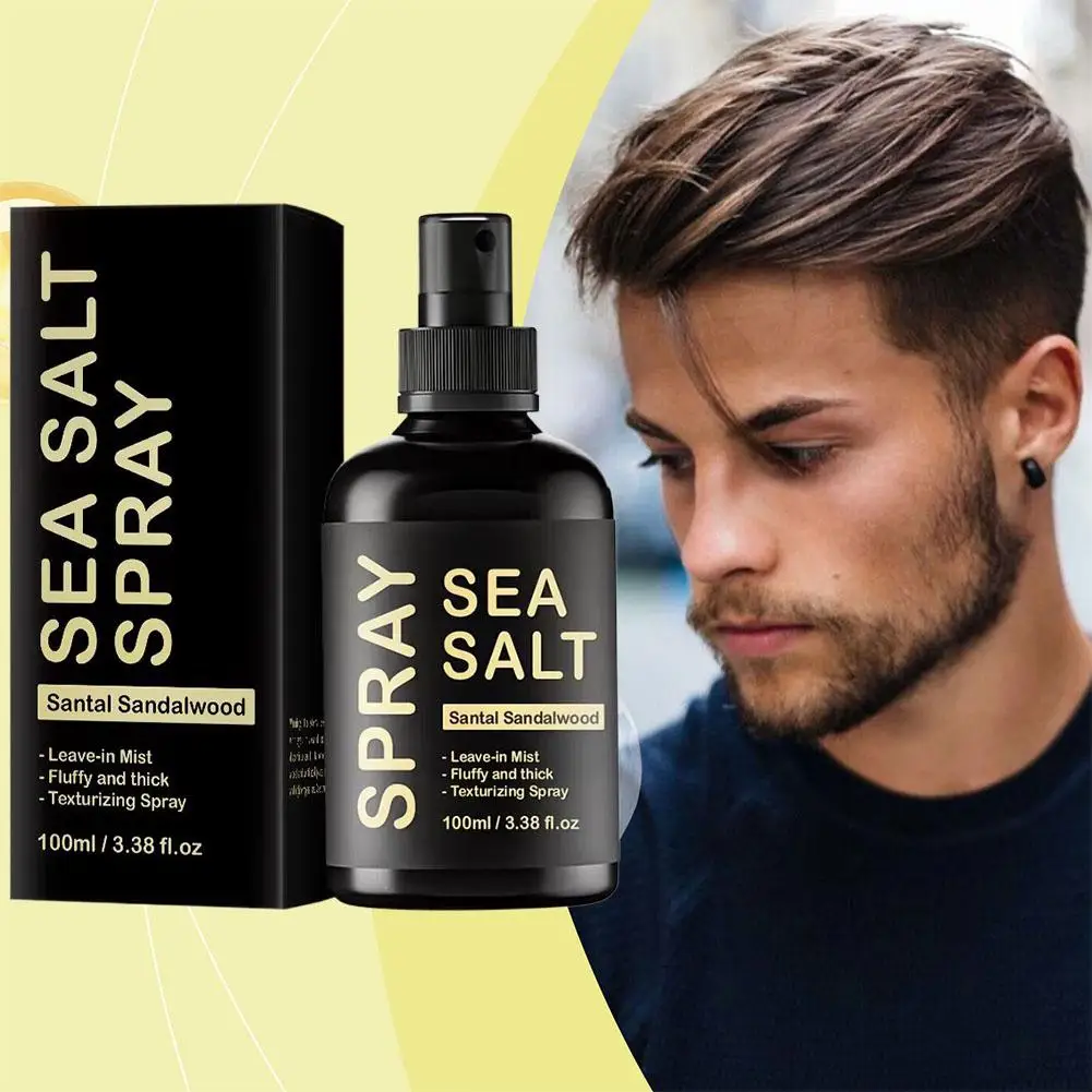 

Спрей для укладки волос с морской солью для идеального образа, спрей для ухода за волосами, придающий объем и текстуру, для контроля жирности и стойкого объема волос