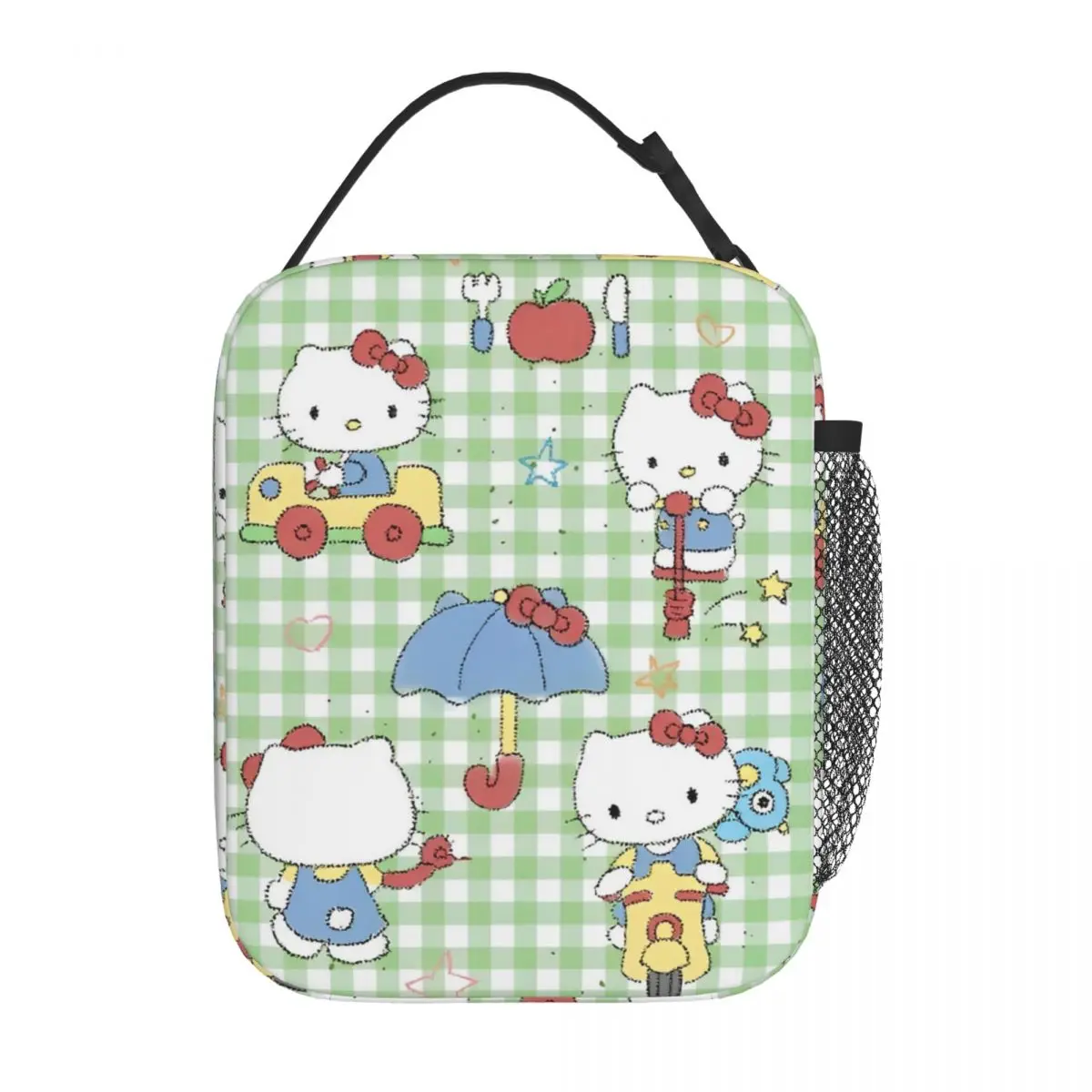 

Insulated Lunch Bags Cartoon Character Hello Kitty Accessories Lunch Food Box Causal Cooler Thermal Lunch Box For Picnic