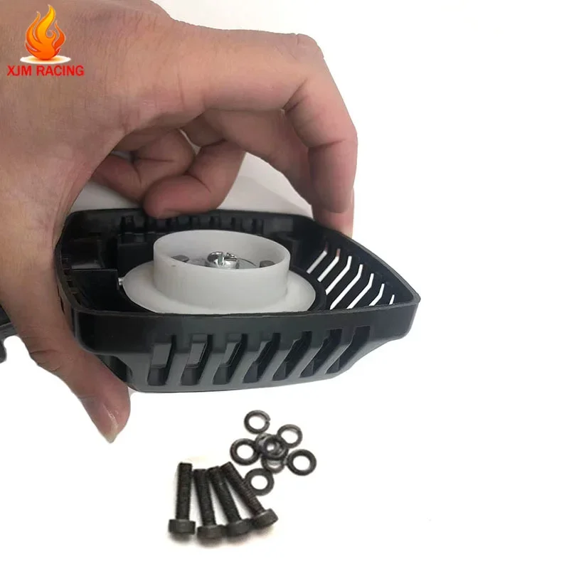 Avviamento a strappo (artiglio metallico centrato) avviamento per motore 23cc 26cc 29cc 30.5cc Zenoah CY per 1/5 Hpi Baja 5b Rovan LT Losi 5ive-t