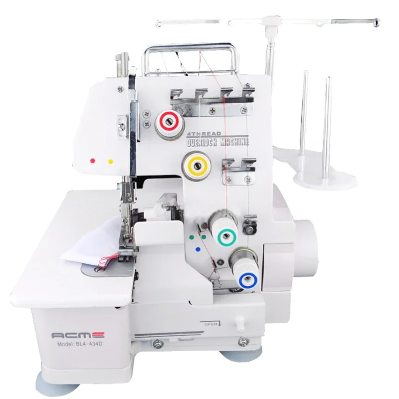 Electric overlock Sewing Machine MultiFunctional Overedge Machine Desktop Three-Track Four-Track Overcast Machine