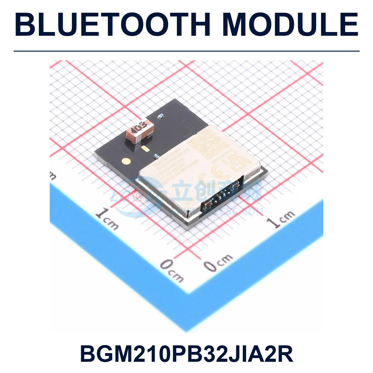 SKYWORKS/SILICON LABS BGM210PB32JIA2R Bluetooth Module I2C; SPI; UART; I2S