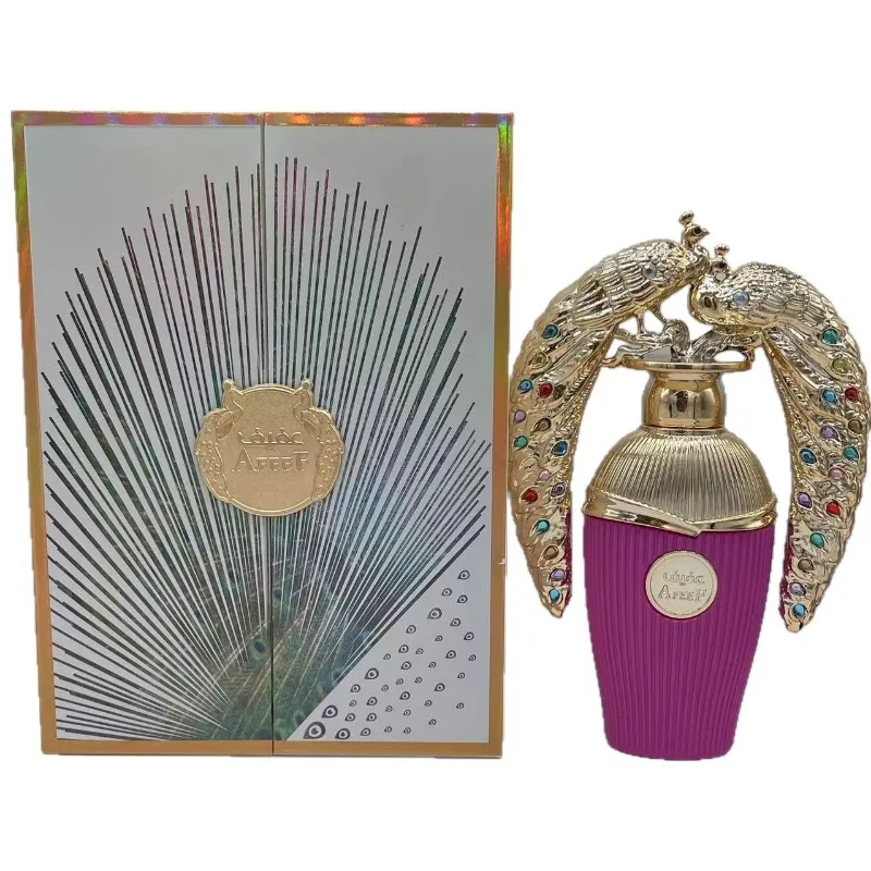 Kolekcja perfum damskich 100 ml, długotrwałe Eau De Parfum z 5 opcjami zapachowymi: białe kwiatowe, owocowe, słodkie, drzewne, cytrusowe, bursztynowe.