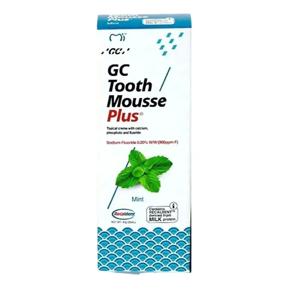 Original GC Tooth Mousse Kinder-Fluorid-Zahnpasta Erwachsenen-Mundpflege Karies-Schutz Anti-Karies Fruchtgeschmack – Detail 2