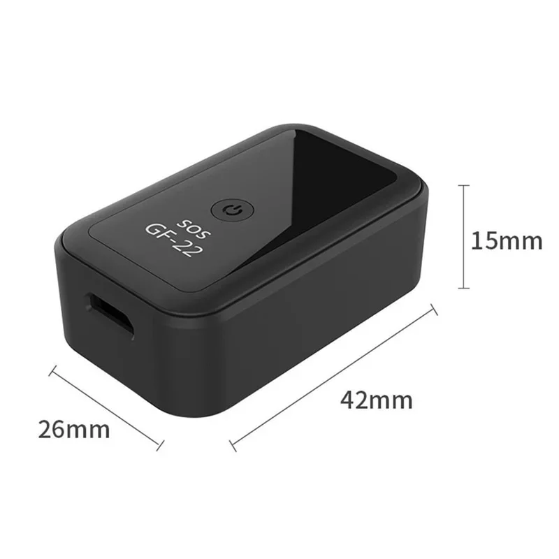 Mini GF22 GF09 GPS-Tracker im Auto Echtzeit-Tracking Anti-Diebstahl Anti-Lost Car Locator starke Magnet halterung Message Position ierer