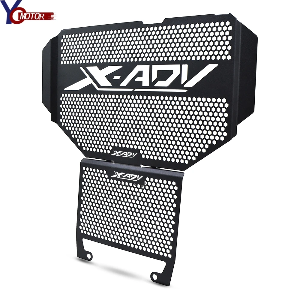 FOR HONDA XADV X-ADV 750 2017-2020 2019 CNC Water Tank Protector Motorcycle Radiator Guard Grille Guard Cover With XADV LOGO