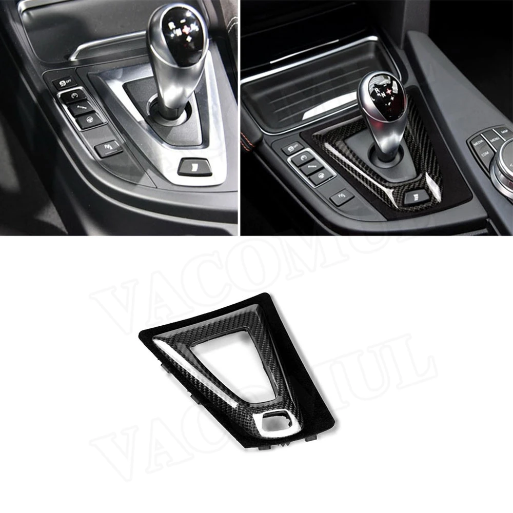 VACOMUL Car Styling Carbon Fiber Multimedia Button Panel for BMW 3 Series F80 M3 4 Series F82 F83 M4 Replacements