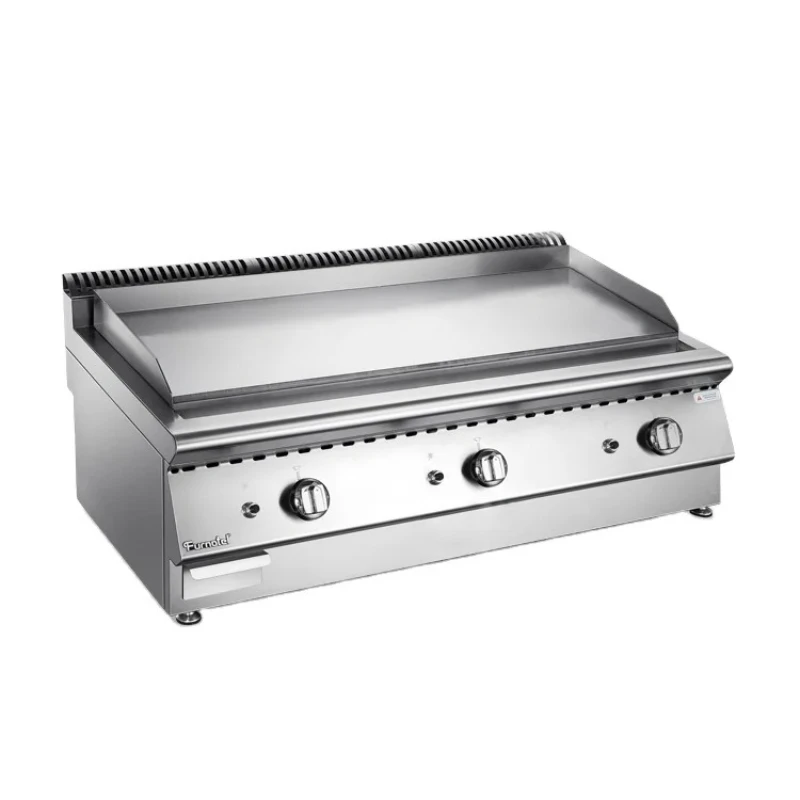 

Non-stick pancake baking pan Fryer pan Counter top Commercial cast iron wide baking pan