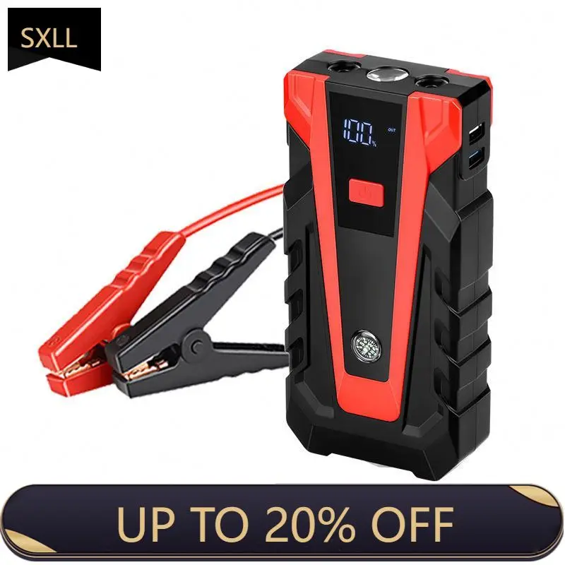 

SXLL Car jump starter power supply group safety hammer 12v car automatic start device optional air pump