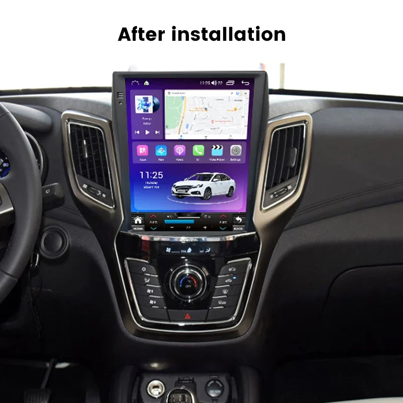 Tesla Style Screen Car Radio For Changan CS75 2013-2016 Multimedia Player Navigation Car Intelligent System Carplay Android Auto