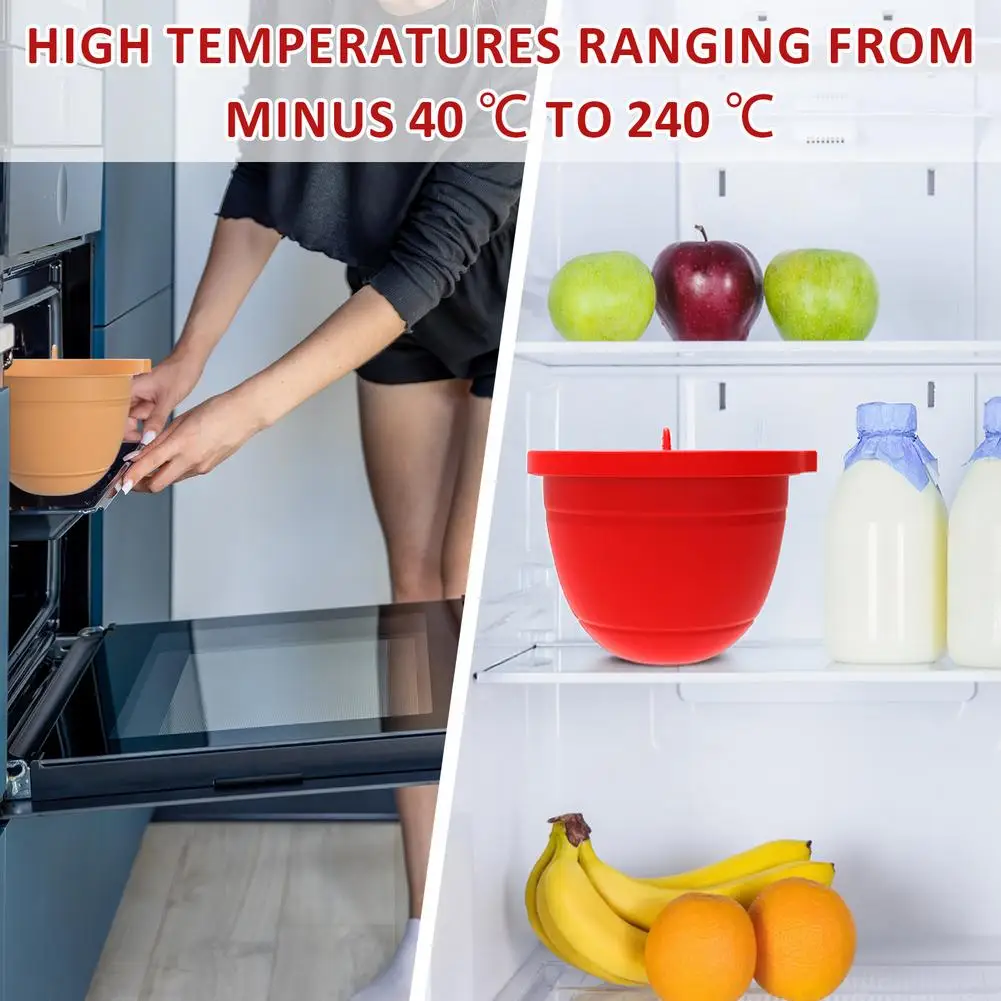 

1PCS Universal Silicone Liner Pad For Kitchen Quart Blenders Non Slip Mixing Bowl Attachment Food Grade Heat Resistant Acce T6S0