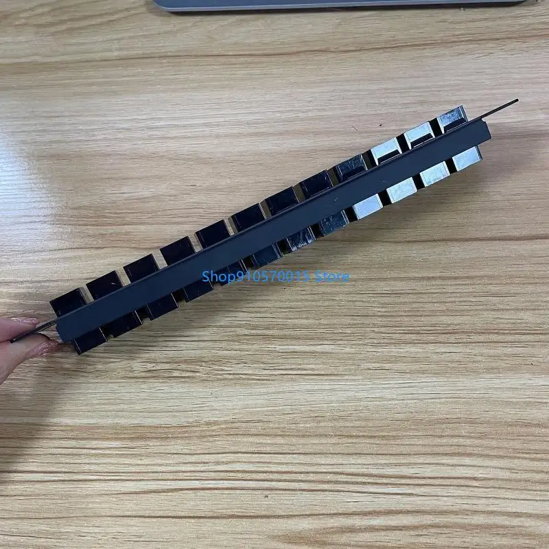 B95C 12ポートストレートスルーCAT5EパッチパネルRJ45ネットワークケーブルアダプターキーストーンジャックイーサネットディストリビューションフレームUTP 19in