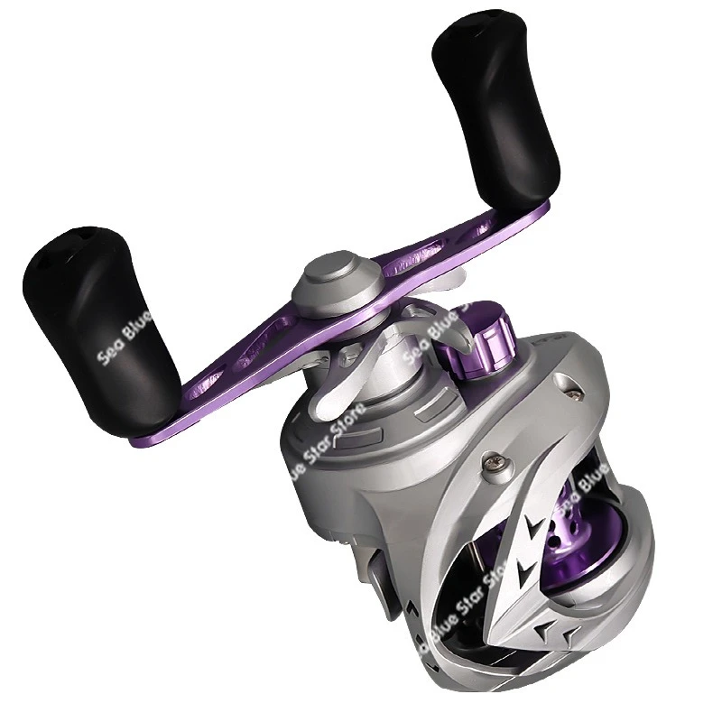 Water drop wheel Super magnetic fishing wheel Metal aluminum alloy rocker arm fishing line Far casting Universal fish wheel