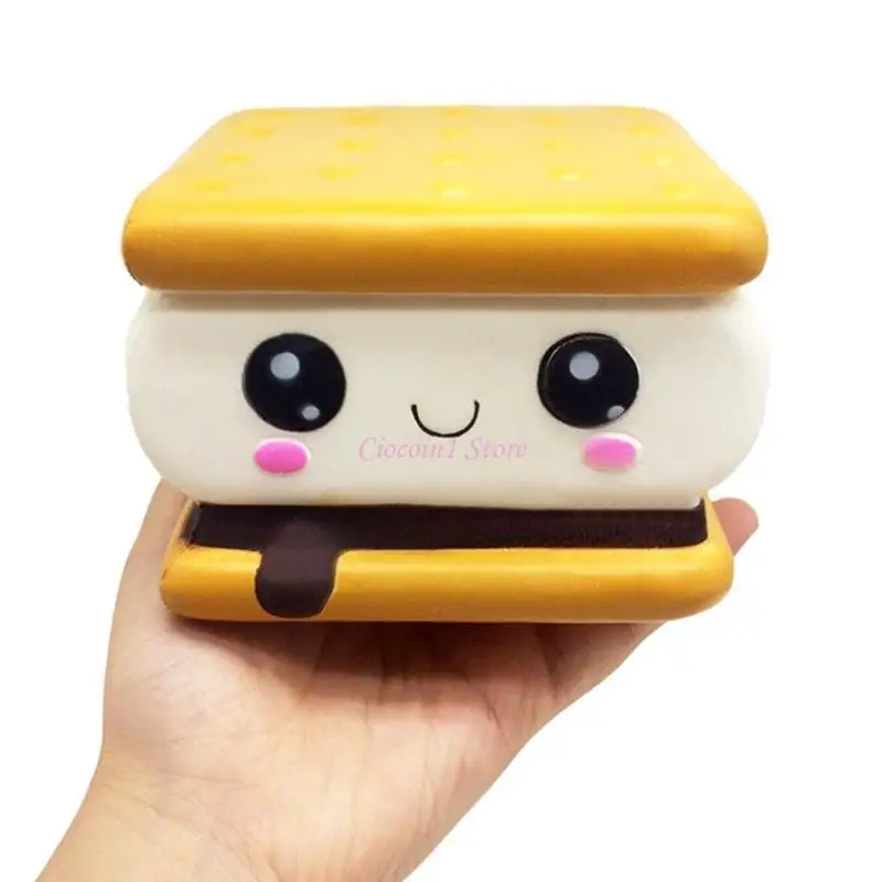 Y1UB Giocattolo anti-pressione da spremere con le per il cibo da gioco per bambini autistici