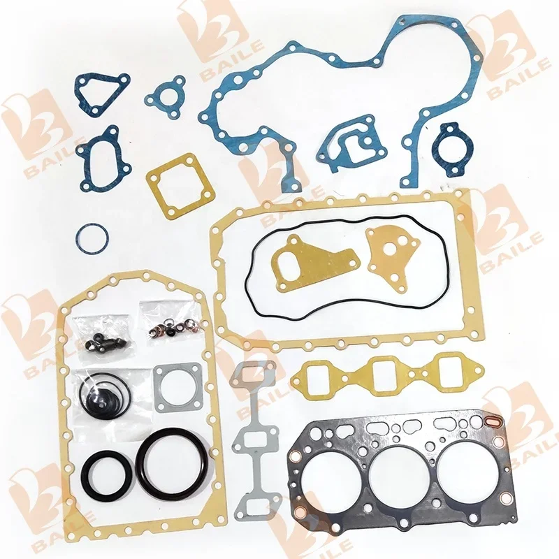 3TN82 Full Gasket Kit With Head Gasket For Yanmar 3TN82 Engine Full Overhaul Gasket Set Kit Engine Rebuild Parts