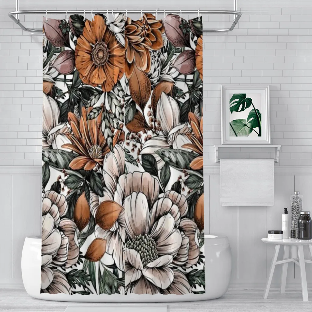 

Wildflower, Wild Flowers, Floral, Flower, Shower Curtain Bathroom Decoration Shower Curtain
