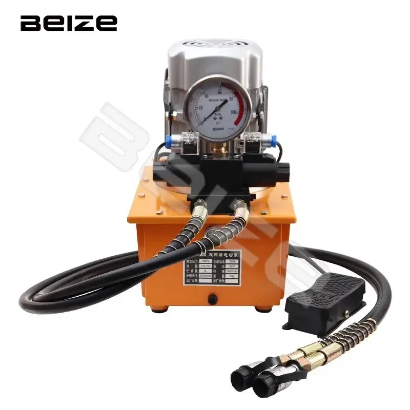 

750W Hydraulic Electric Pump ZCB-700AB/GYB-700A High Pressure Double Action Electric Hydraulic Pump with Electron Magnetic Valve