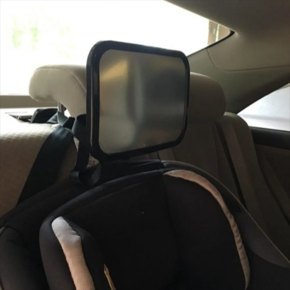 مرآة قابلة للتعديل للأطفال الرضع مجال بصري رائع عالي الوضوح لمقعد السيارة مرآة الرؤية الخلفية 360 درجة ° مرآة أمان عالمية للدوران #4