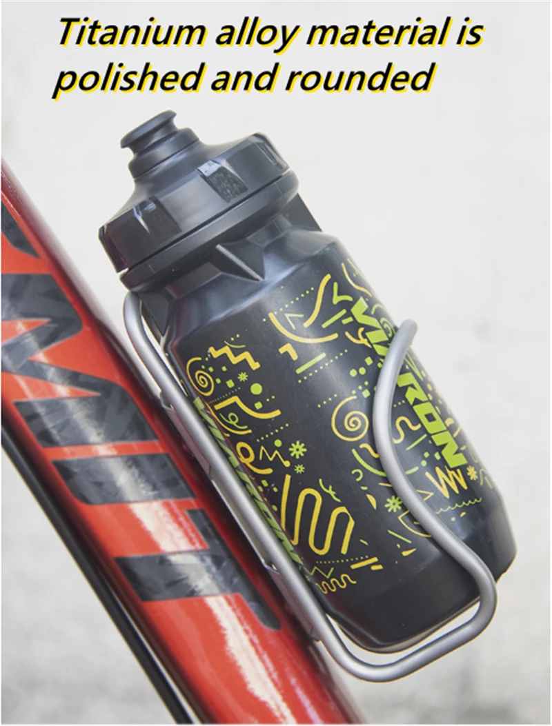 Chooee Flaschenhalter aus Titan, Fahrradflaschenhalter, Fahrradflaschenhalter, leichter Getränkehalter, Fahrradzubehör – Detail 10
