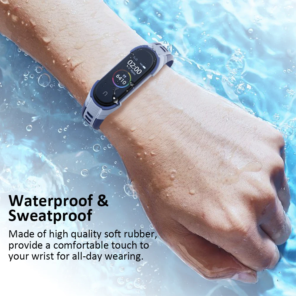 Mi Band 7 6 5 4 3 Strap Wrist Band for Xiaomi Mi Band 6 5 4 3 Strap Silicone Wristbands For Miband 7 6 Bracelet NFC Global Band