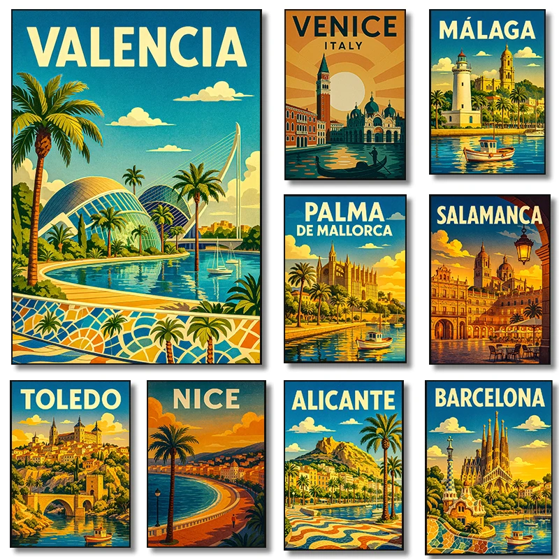 Vibrant Travel Post…