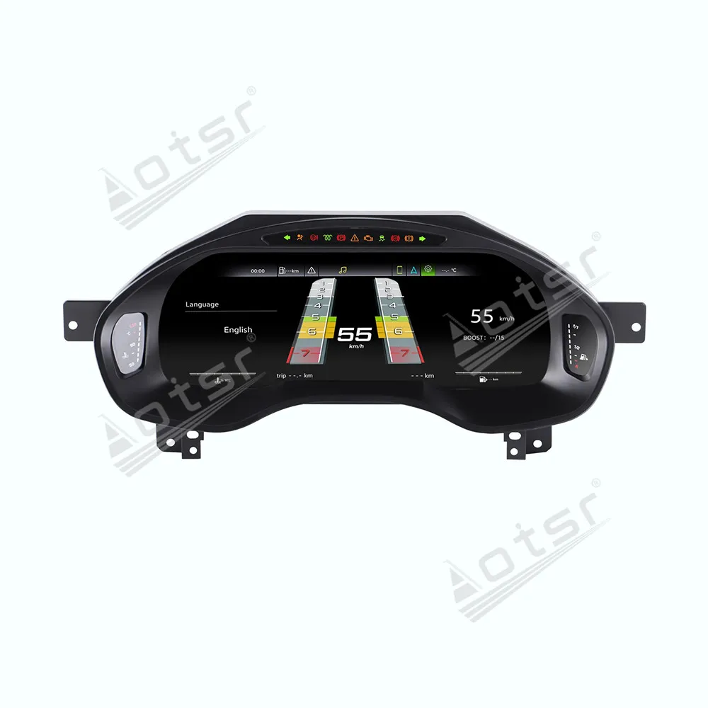 

12,3-дюймовый автомобильный ЖК-экран, цифровой кластер, система Linux для Audi A6-S7 A7-S7 2012-2018, автомобильный виртуальный кабинет, спидометр, приборная панель