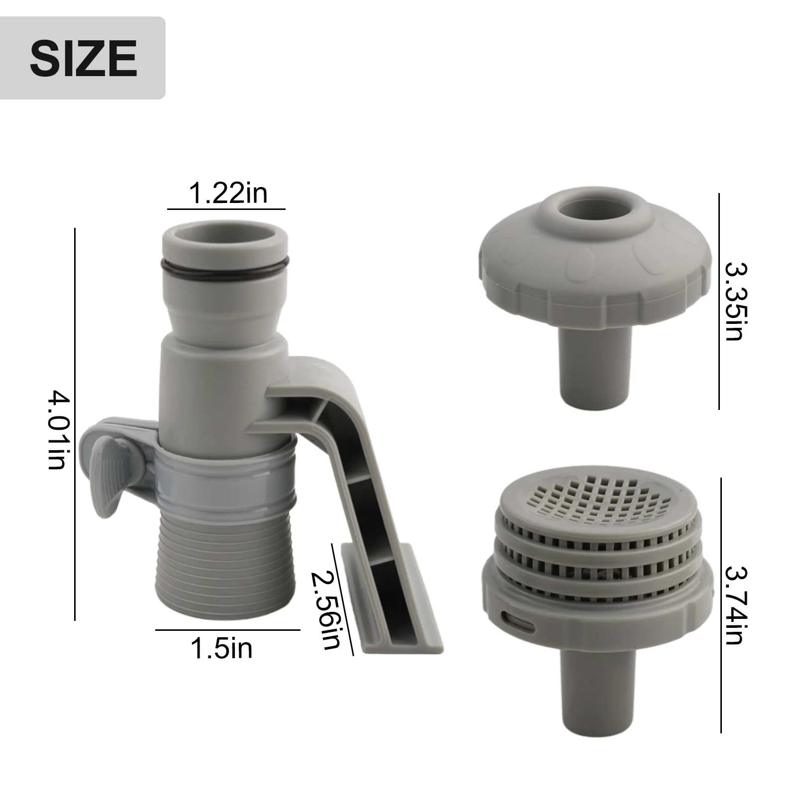 

For Intex 25022E Above Ground Swimming Pool Water Jet Connector Replacement Part Plastic And Rubber Tools Accessories