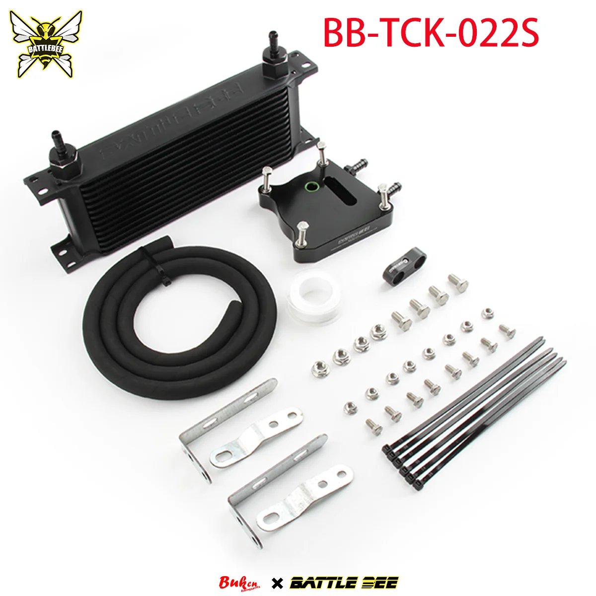 

Oil Cooler Aluminum Transmission Oil Cooler Kit for Mitsubishi Lancer Outlander Asx Chrysler BB-TCK-022S