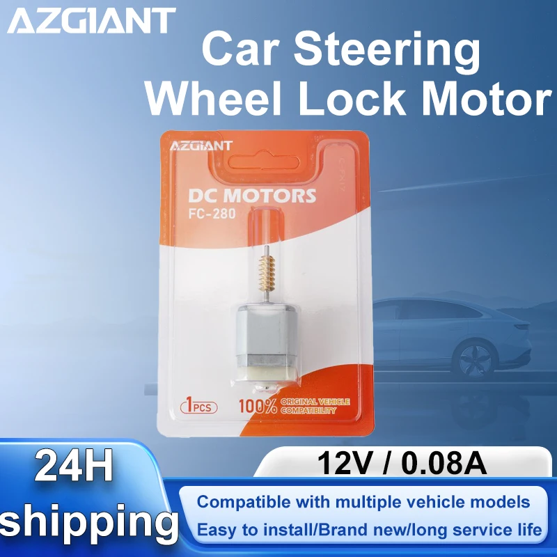 AZGIANT car for 2022-2023 Honda HR-V 12V Steering Lock Actuator 11200RPM carbon brush motor auto kit