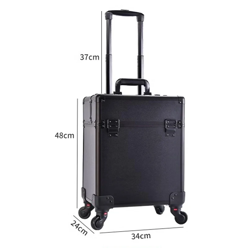 Hair salon beauty salon hairdressing doctor beauty tattoo nail salon hairstylist's dedicated toolbox pull rod portable