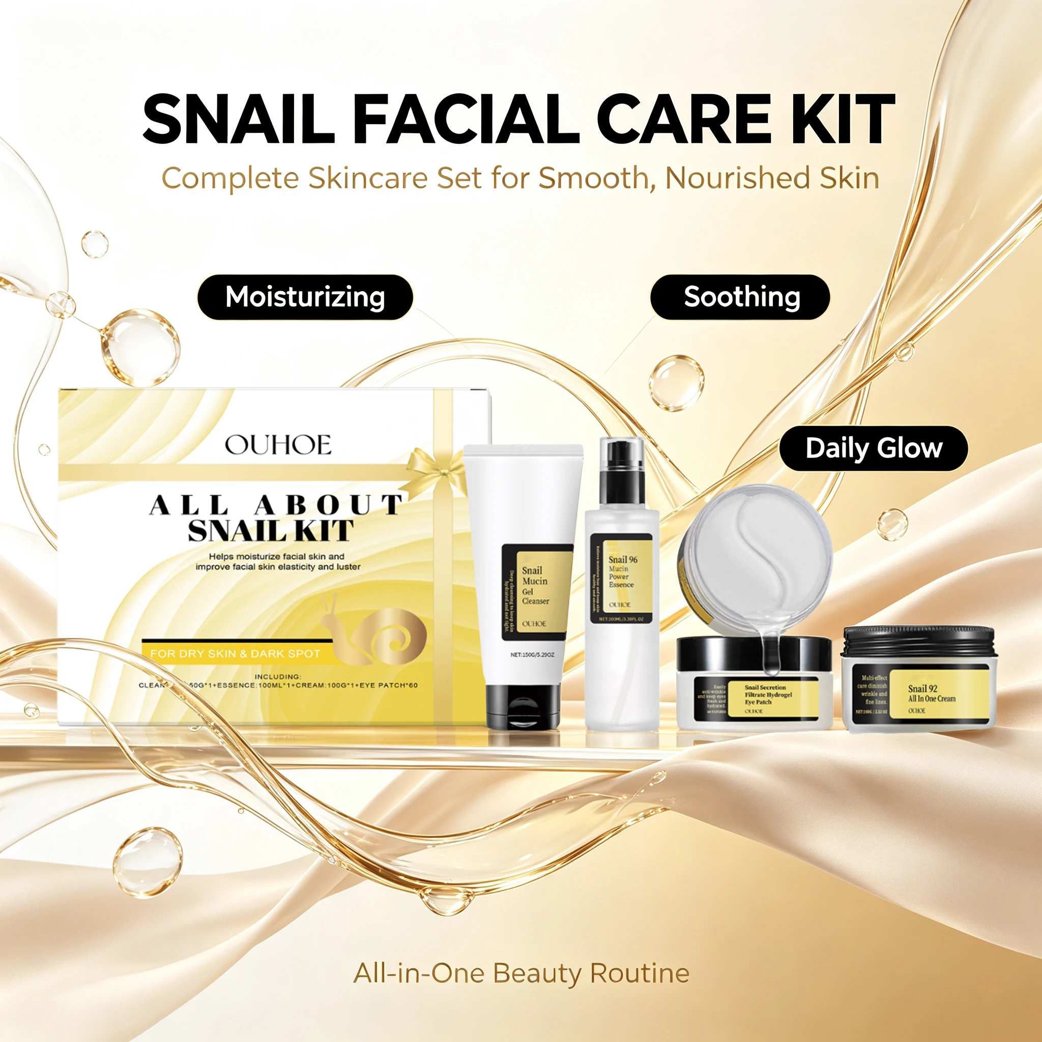 4-in-1 Slakkenslijm Huidverzor - Snail Cream Gel recensie en prijs