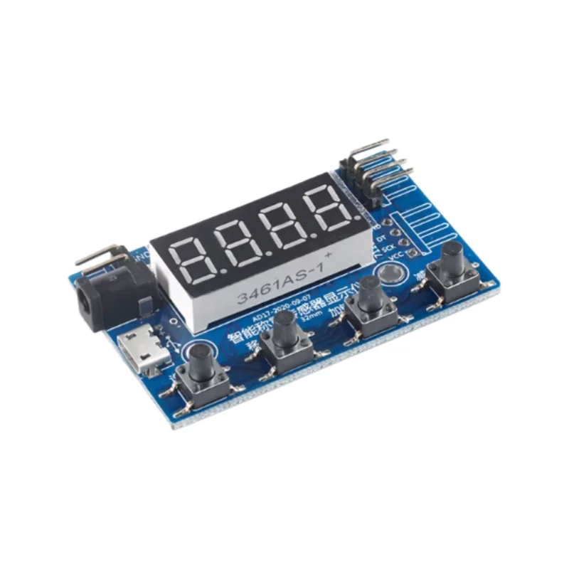 2pcs HX711 Intelligent Weighing Sensor Display Electronic Scale for Pull and Pressure Dynamic Torque Value 24-bit Weighing Instr